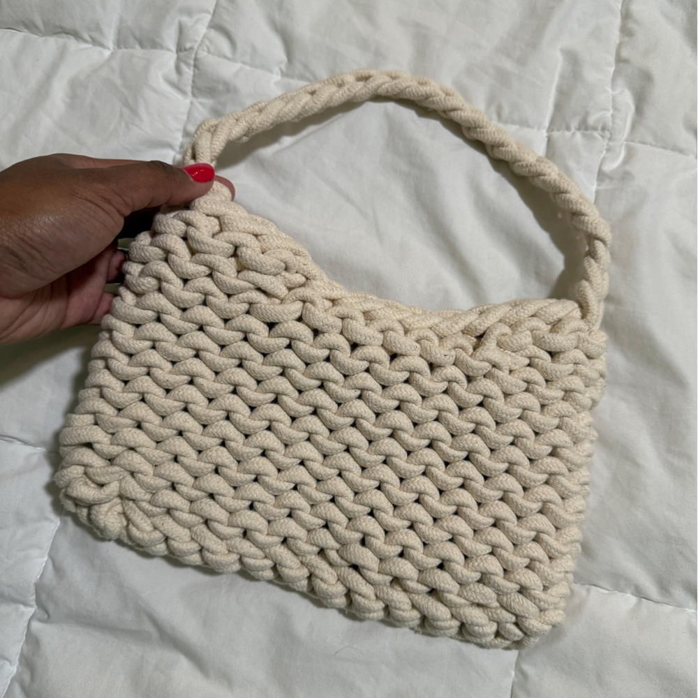 Target Cream Clutch Elegant Wristlet